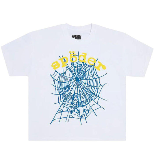 SP5DER LEGACY LOGO HEAVYWEIGHT T-SHIRT WHITE