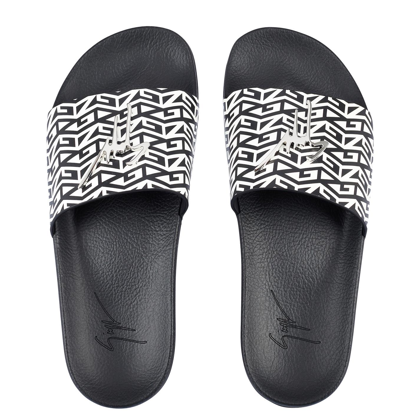 Giuseppe Zanotti Monogram Sliders