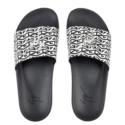 Giuseppe Zanotti Monogram Sliders
