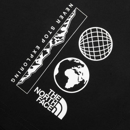 24/7 7' Graphic Shorts - Black