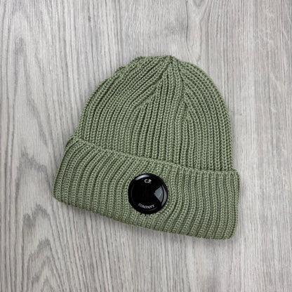 CP Company Lens Beanie - Tea Green