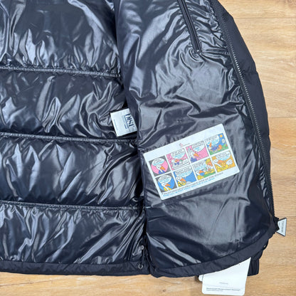 Moncler Bouvaque Stand Collar Down Jacket in Navy