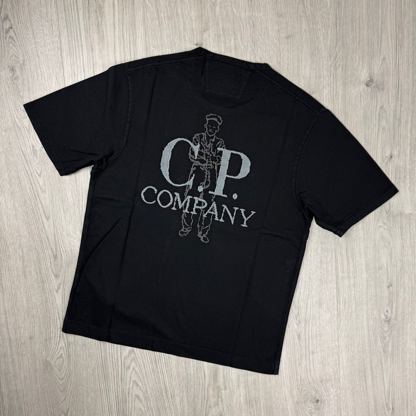 CP Company Embroidered Sailor T-Shirt - Black