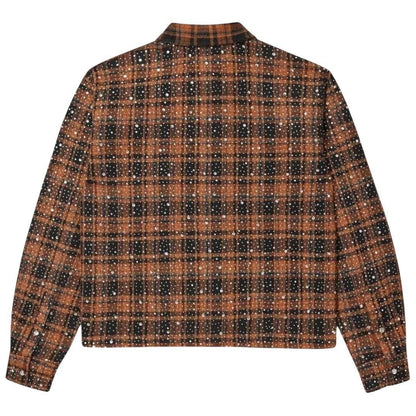 VALE FOREVER CHAINSAW FLANNEL BROWN