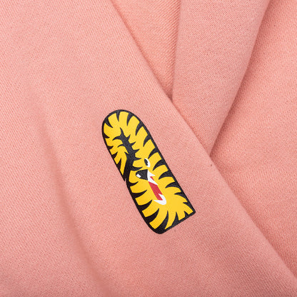 2nd Shark Full Zip Hoodie - Pink