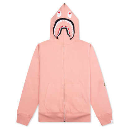 2nd Shark Full Zip Hoodie - Pink