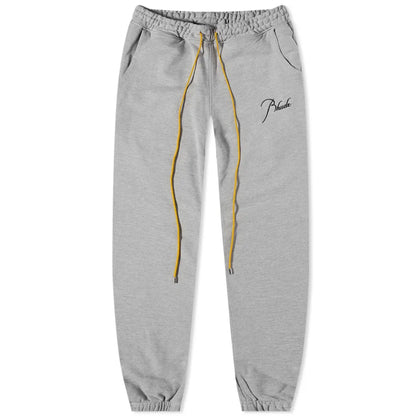 Rhude Grey Cuffed Sweatpants