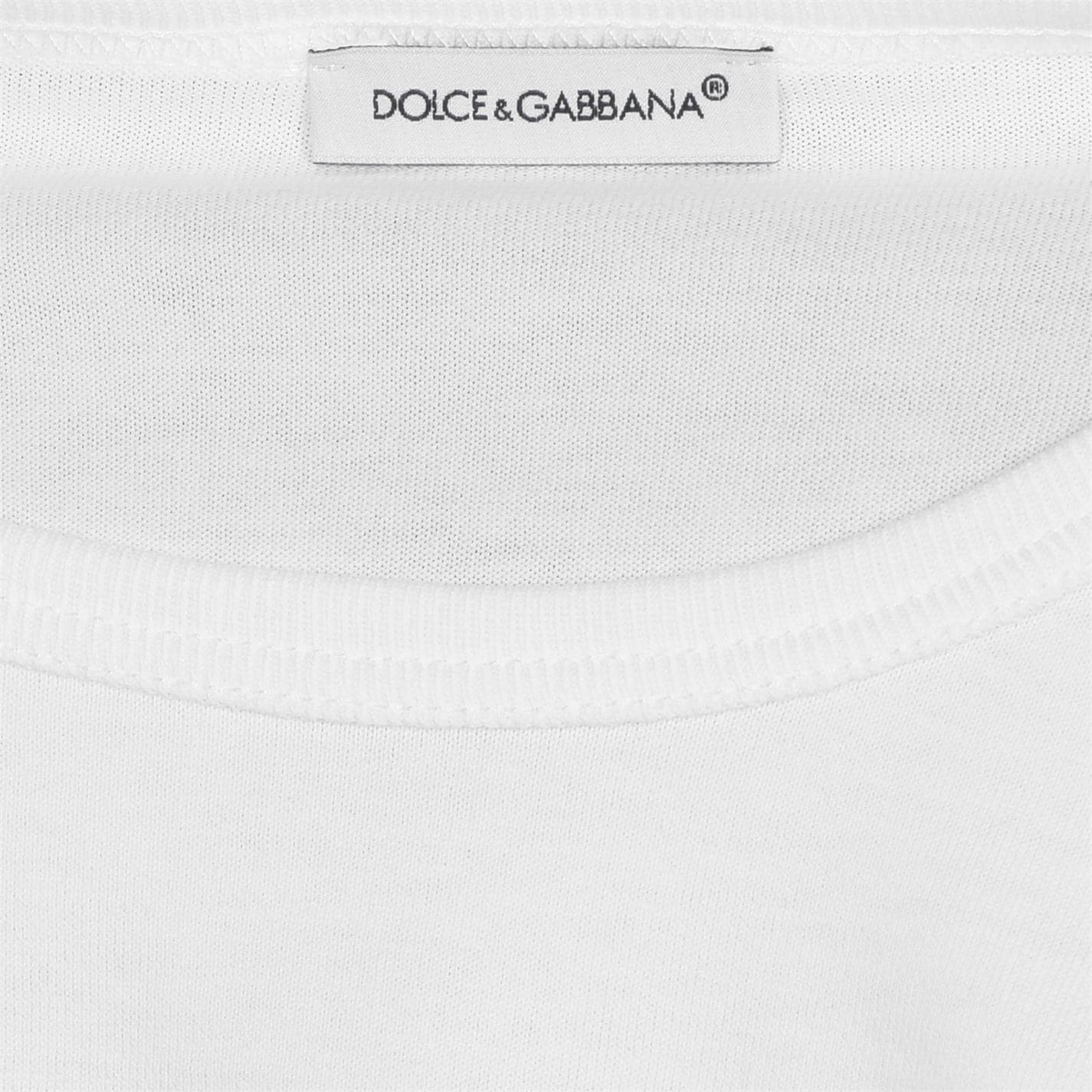 Kids Dolce & Gabbana L/S Plate T Shirt