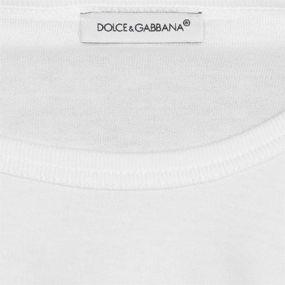Kids Dolce & Gabbana L/S Plate T Shirt