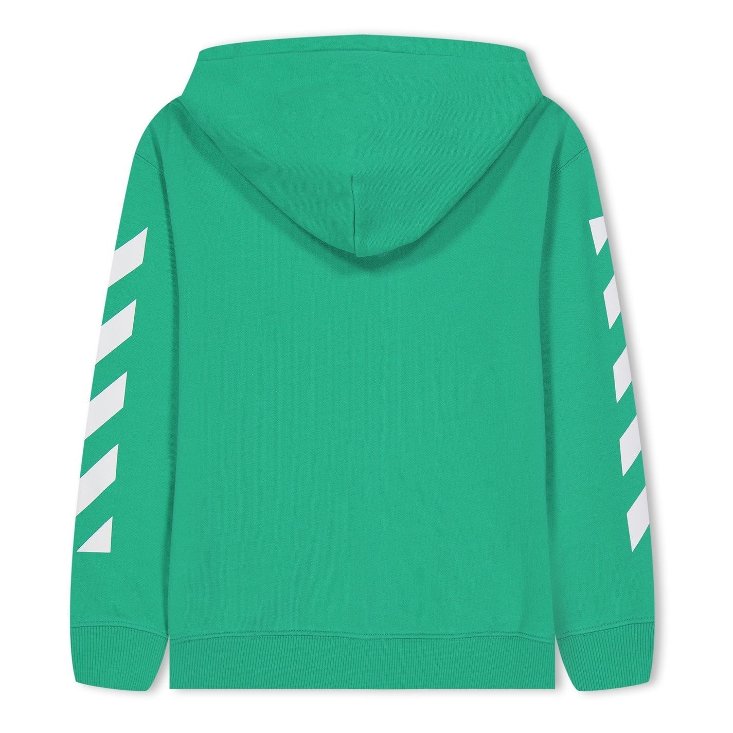 Kids Off-White Green Logo Hoodie