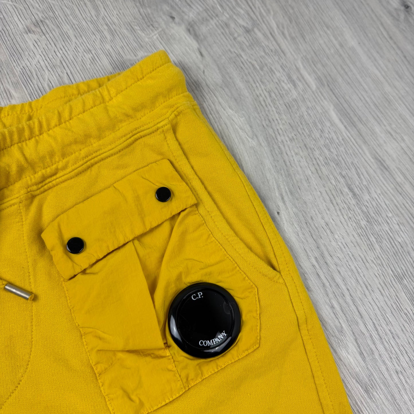 CP Company Junior Jersey Shorts - Golden Palm