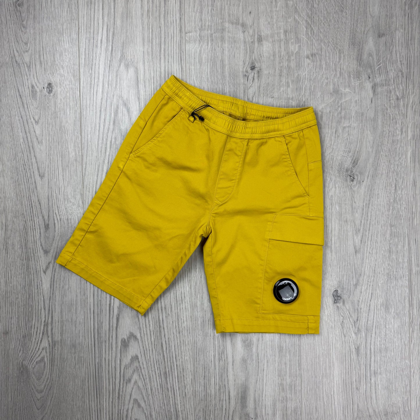 CP Company Junior Cargo Shorts - Golden Palm