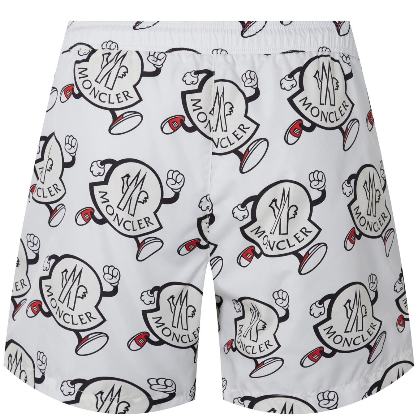 Moncler All Over Logo Swimshorts