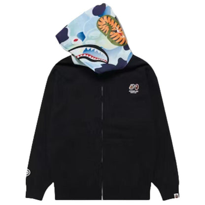 BAPE BAYC EDITION SHARK FULL ZIP HOODIE BLACK