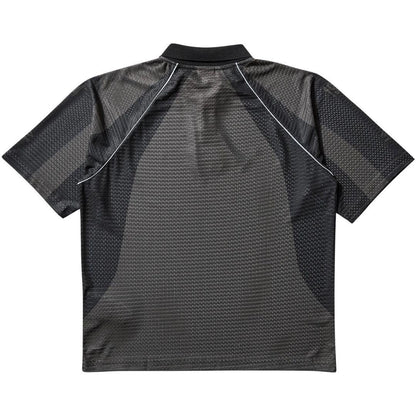 UMBRO 97/98 LAZY POLO T-SHIRT BROWN/BLACK