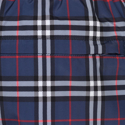 Burberry Navy Vintage Check Swimshorts