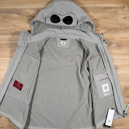 C.P. Company Shell-R Goggle Gilet in London Fog - Grey