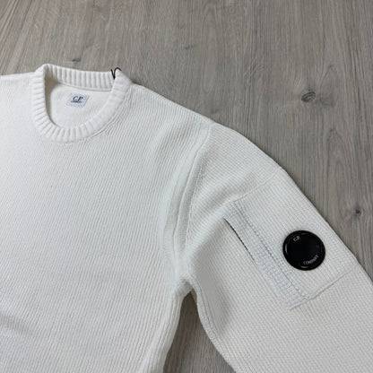 CP Company Chenille Sweatshirt - White