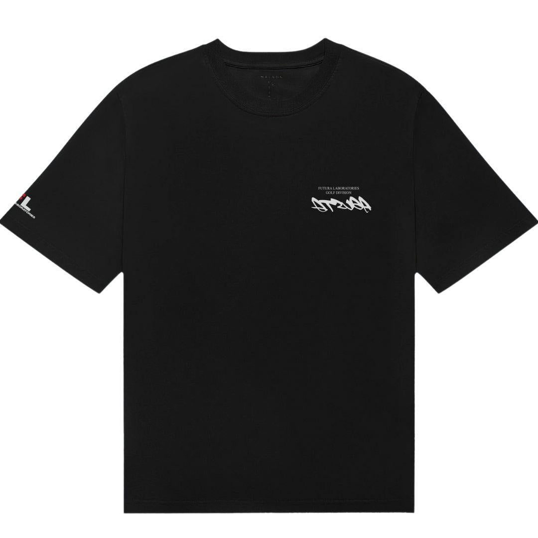MALBON FUTURA BUCKETS TEE BLACK