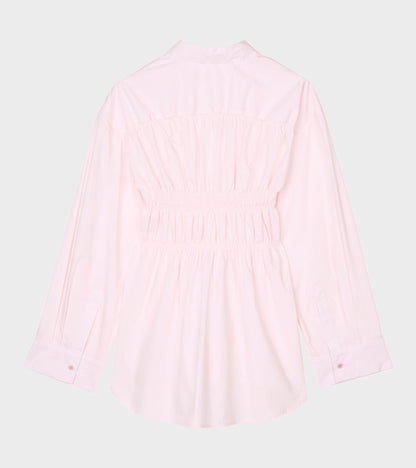 Braxton Cotton Shirt Blush Pink