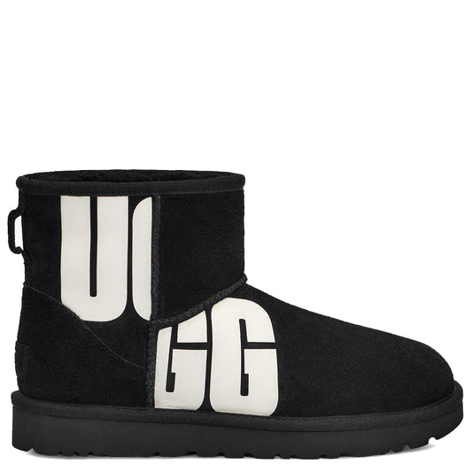 UGG Black Logo Classic Mini