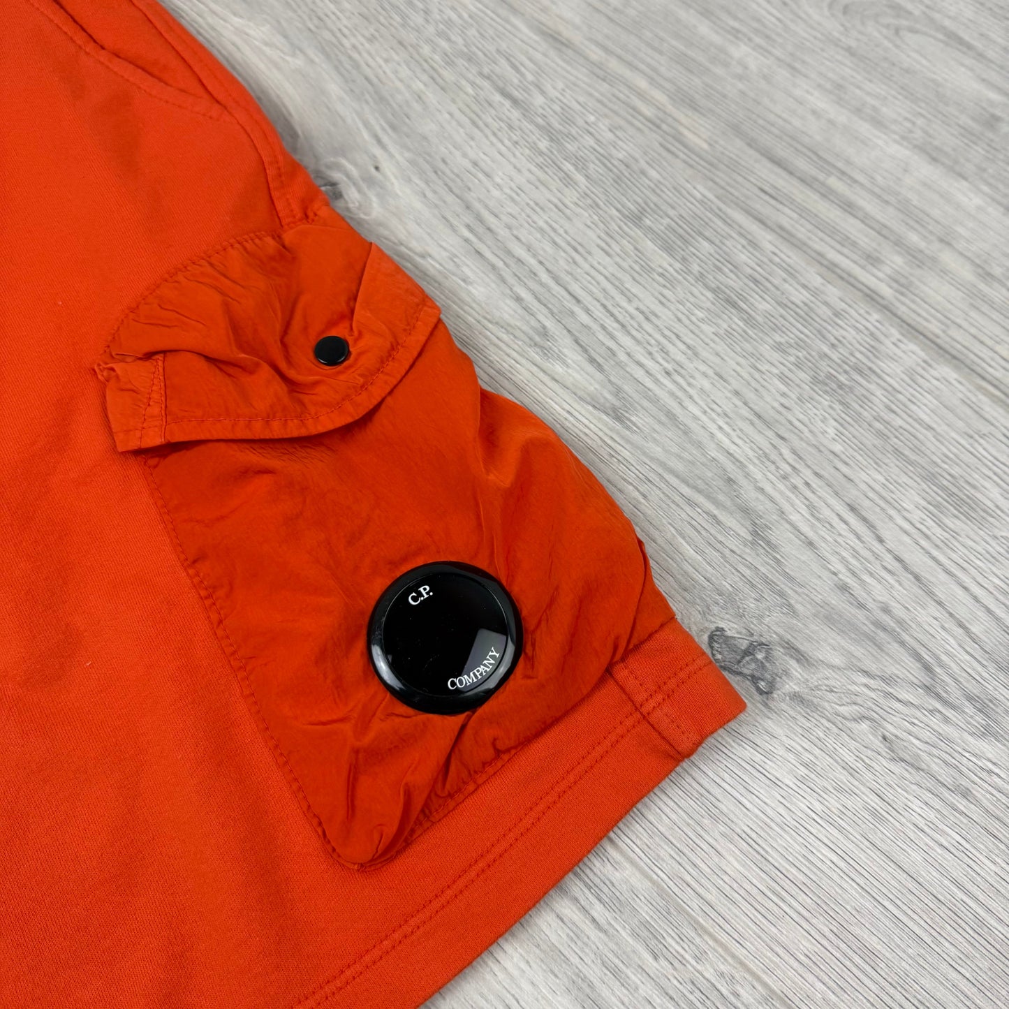 CP Company Junior Jersey Shorts - Harvest Pumpkin