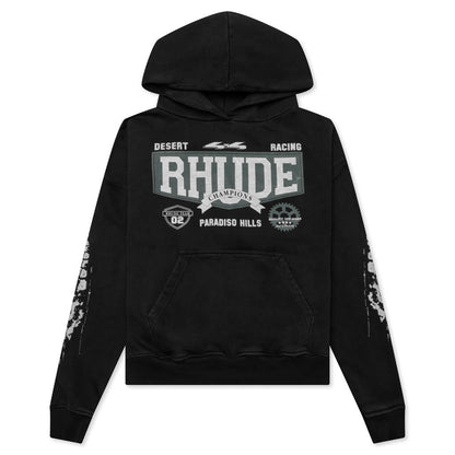 4x4 Hoodie - Vintage Black