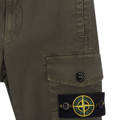 Stone Island Junior Khaki Cargos