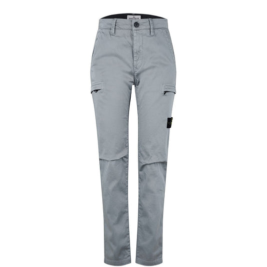 Stone Island Junior Canvas Cargo Pants