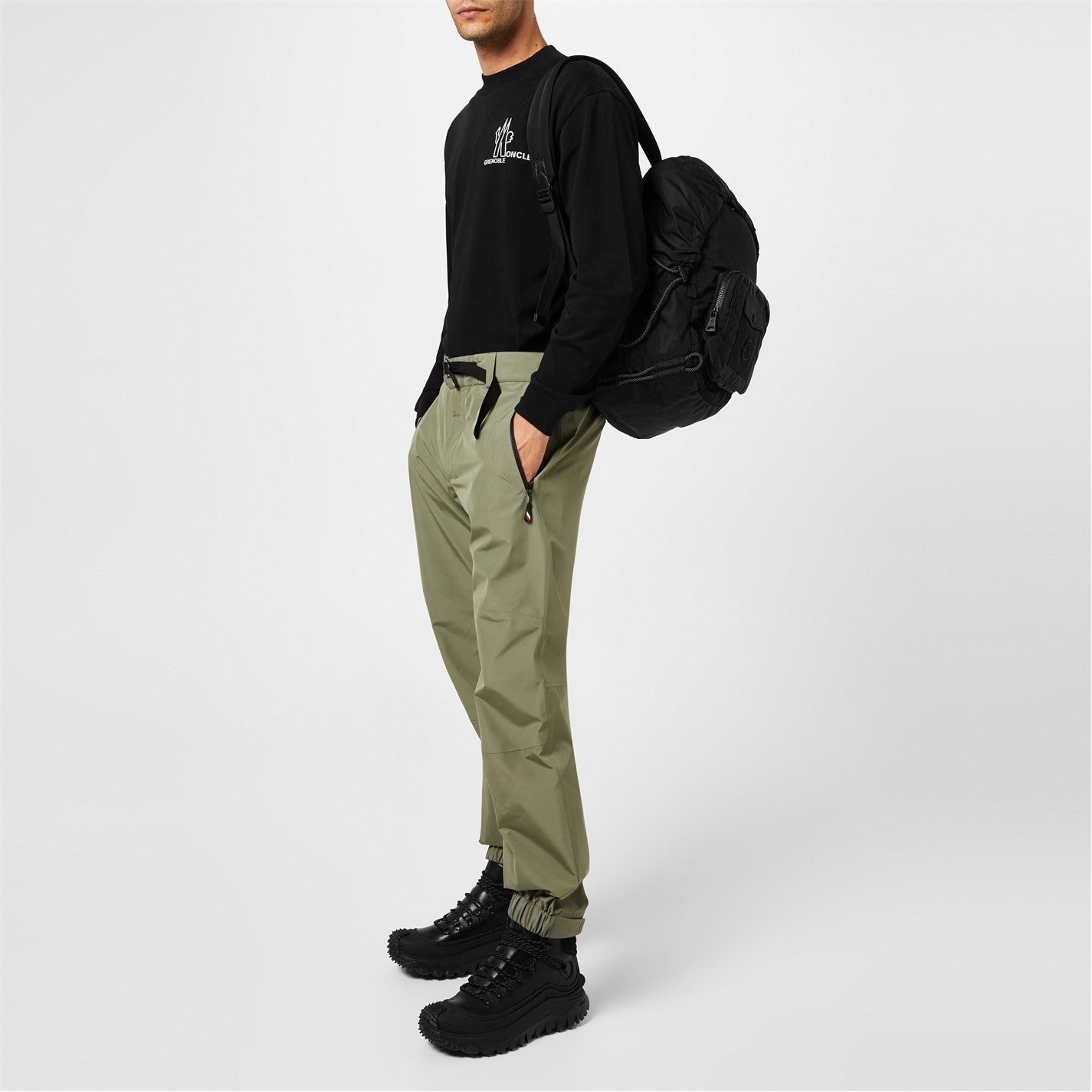 Moncler Grenoble Logo Printed Water-Repellent Trousers