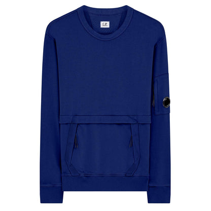 CP Company Lens Tape Zip Crew Sweater