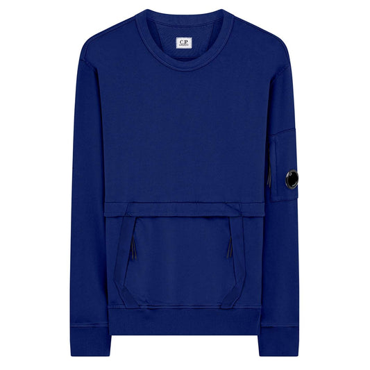 CP Company Lens Tape Zip Crew Sweater