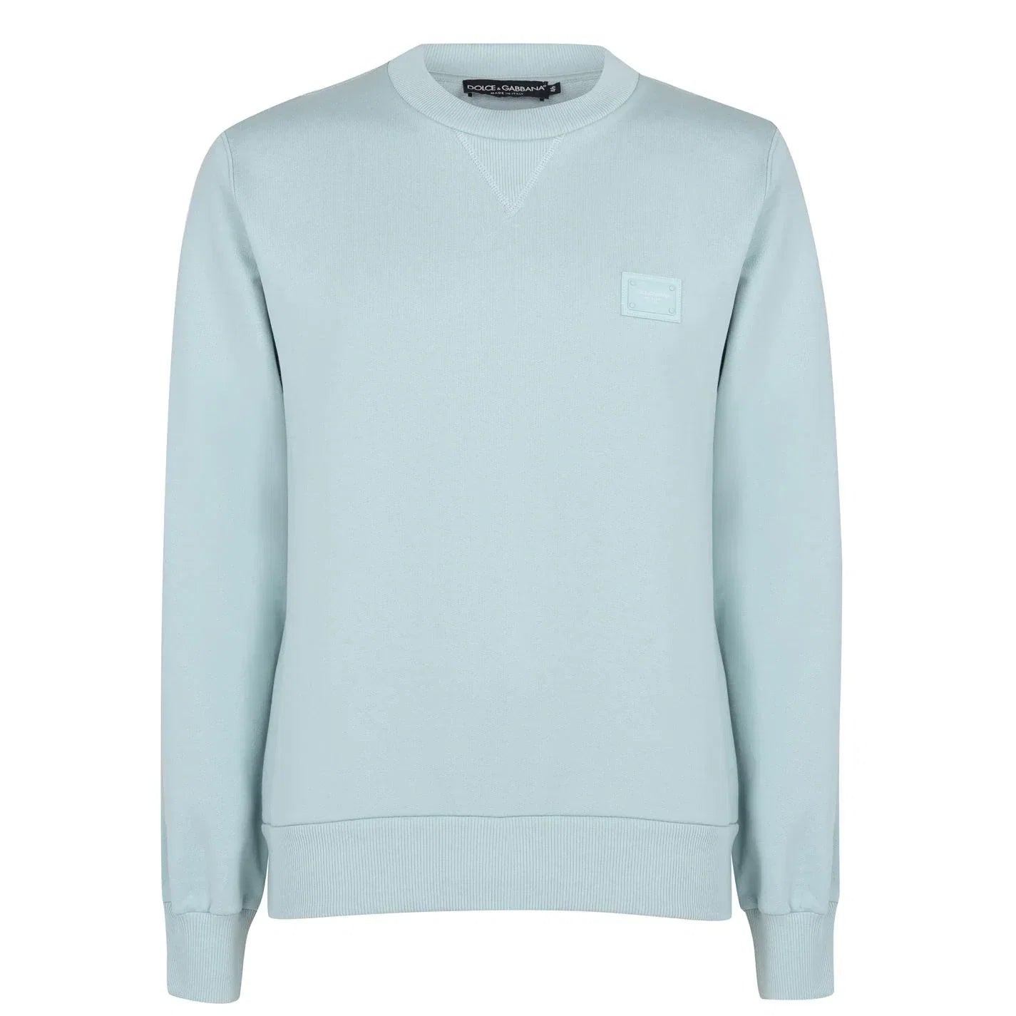 Dolce & Gabbana Blue Plaque Sweatshirt