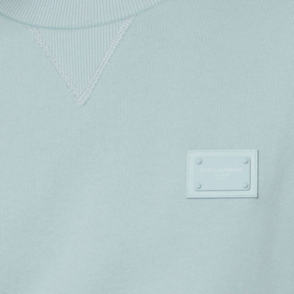 Dolce & Gabbana Blue Plaque Sweatshirt