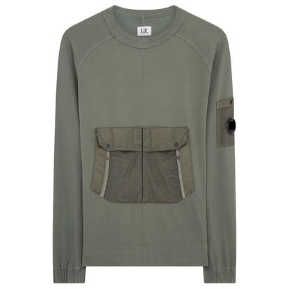 C.P. Company Khaki Pocket Sweatshirt