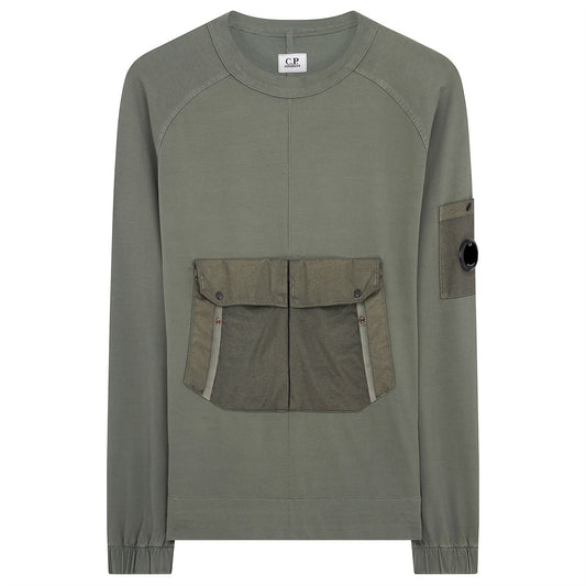 C.P. Company Khaki Pocket Sweatshirt