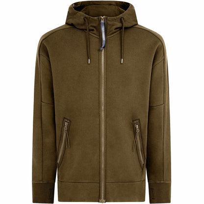CP Company Khaki Goggle Hoodie