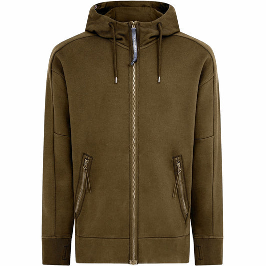 CP Company Khaki Goggle Hoodie