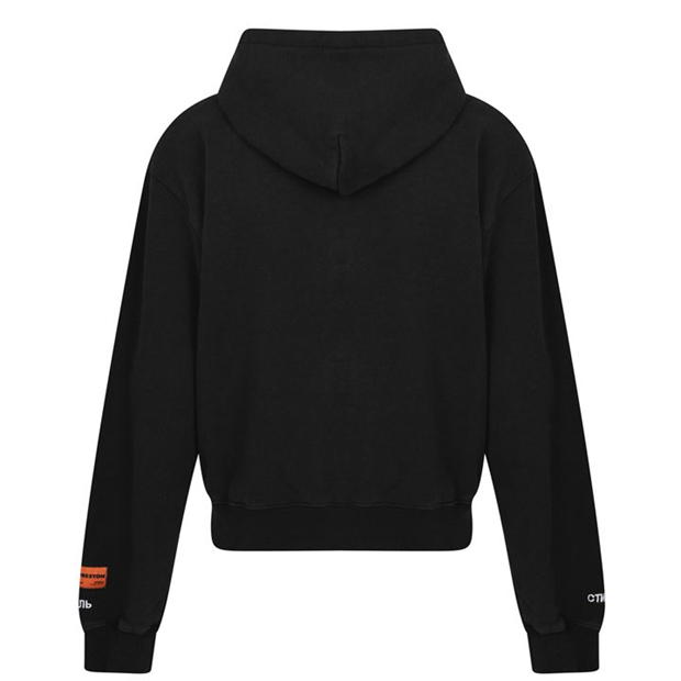 Heron Preston Black Logo Hoodie
