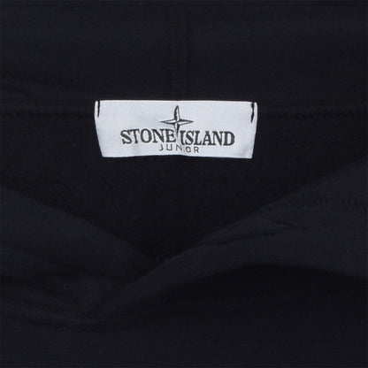 Stone Island Junior Navy Hoodie
