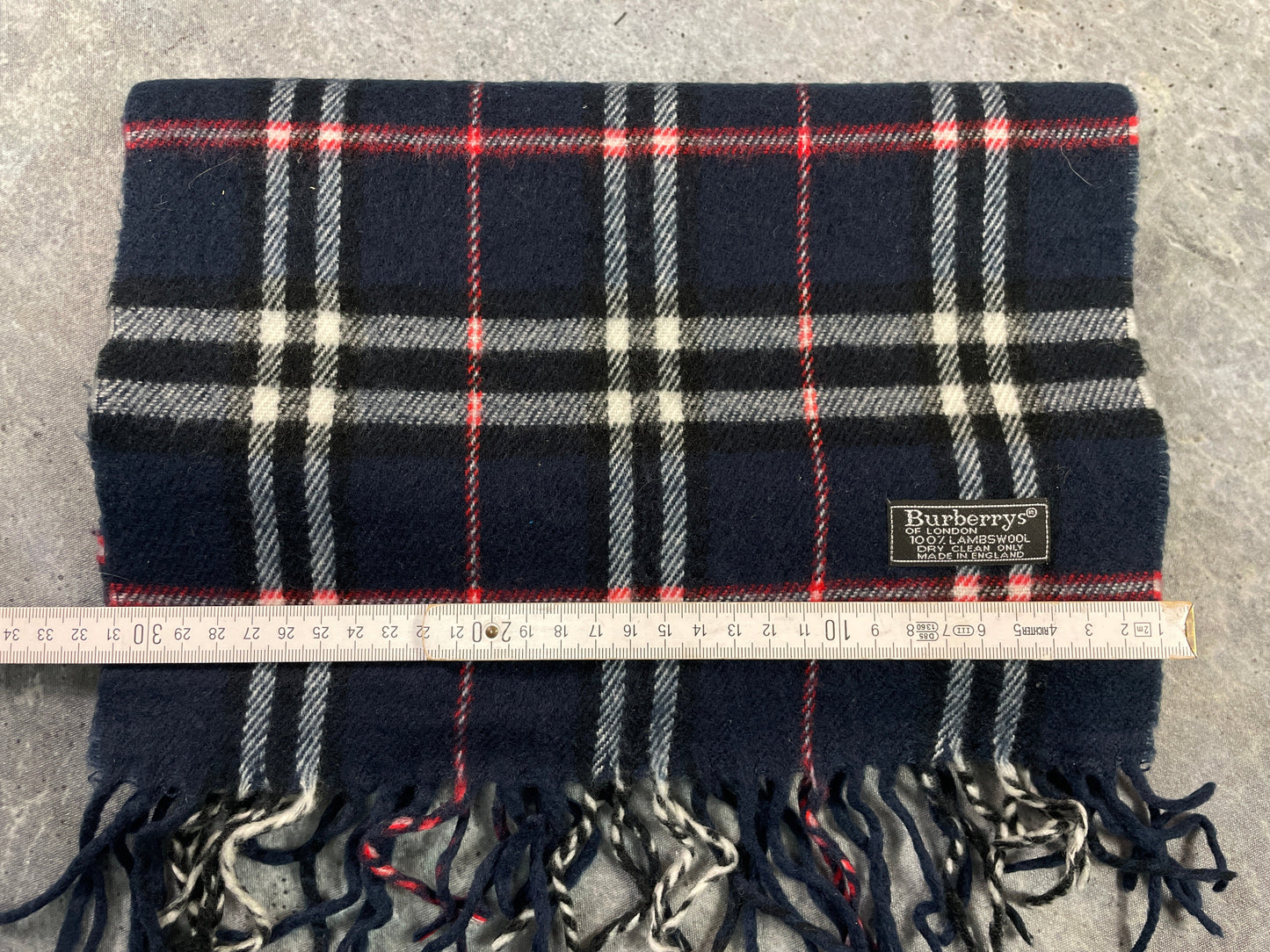 Burberry Scarf Blue
