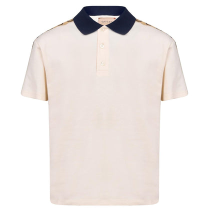 Kids Gucci Logo Tape Polo