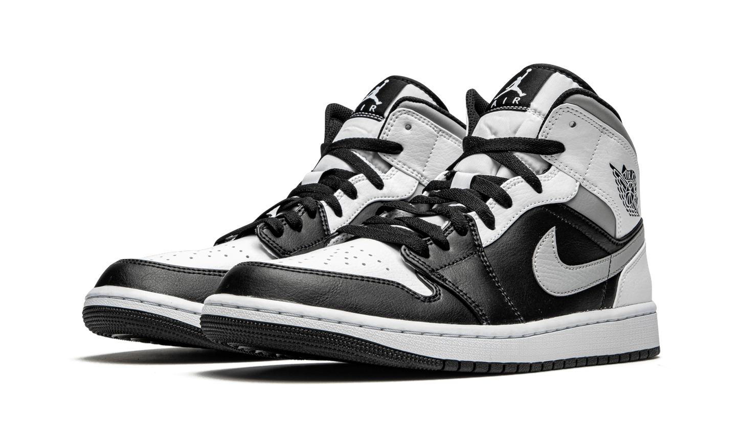 JORDAN 1 MID WHITE SHADOW