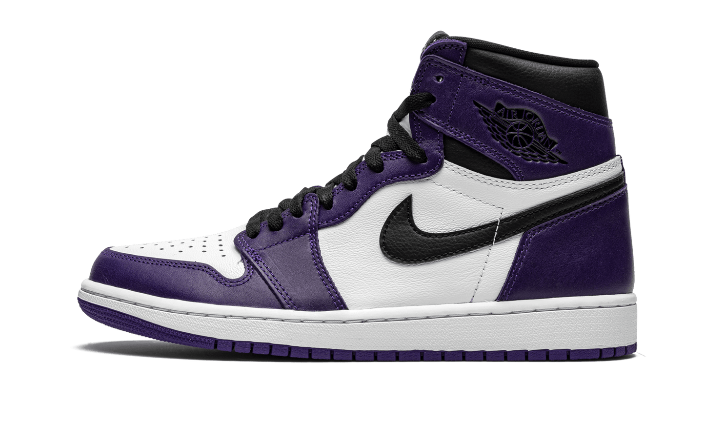 JORDAN 1 RETRO HIGH COURT PURPLE WHITE
