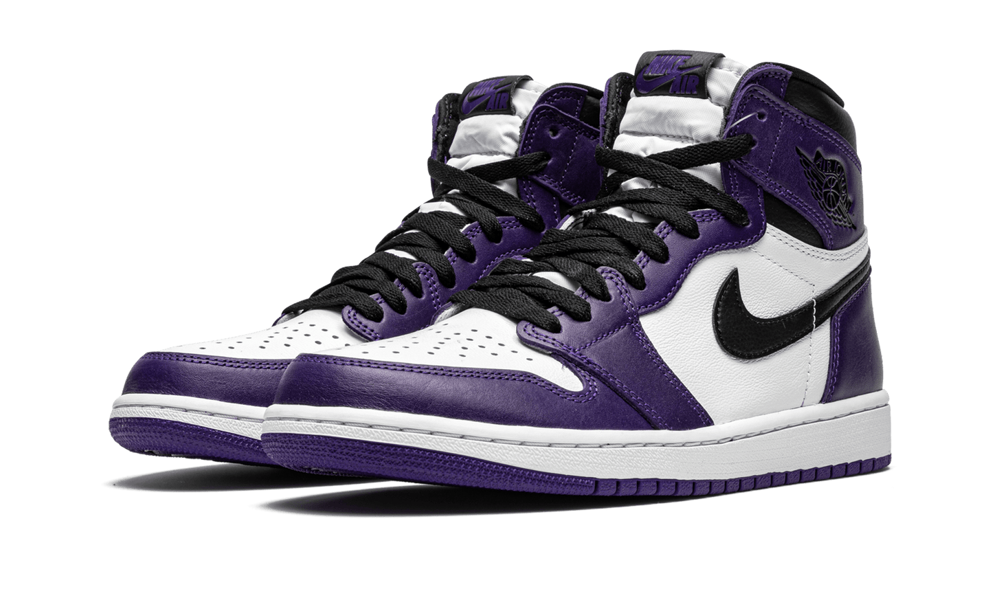 JORDAN 1 RETRO HIGH COURT PURPLE WHITE
