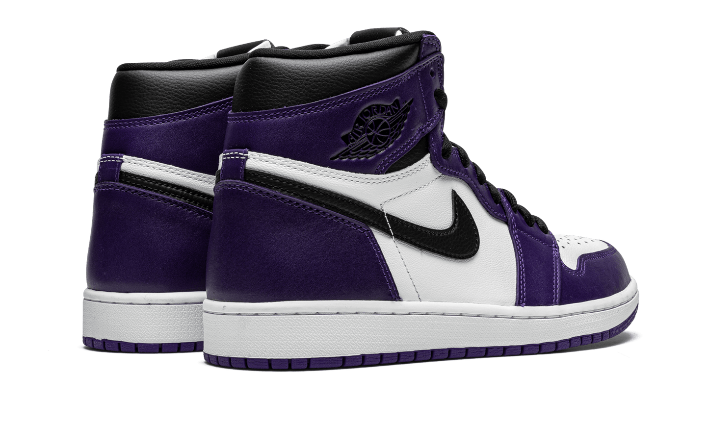 JORDAN 1 RETRO HIGH COURT PURPLE WHITE