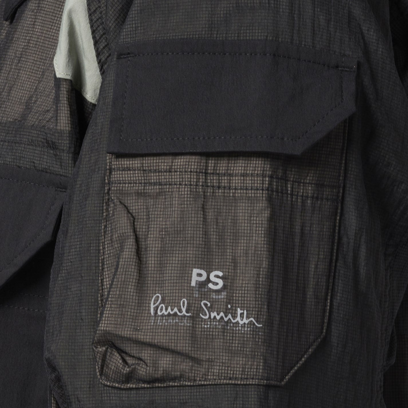 Paul Smith Contrast Panel Hooded Shell Jacket