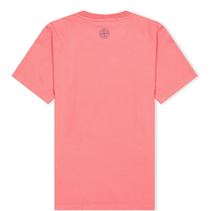 Stone Island Junior Two-Tone Logo T-Shirt