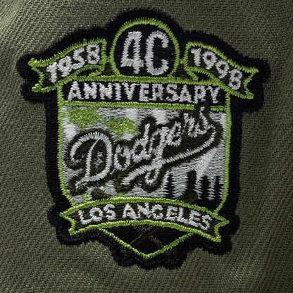 Feature x New Era 59FIFTY Fitted LA Dodgers Cooperstown - Green Bark/Rifle Green/Grey