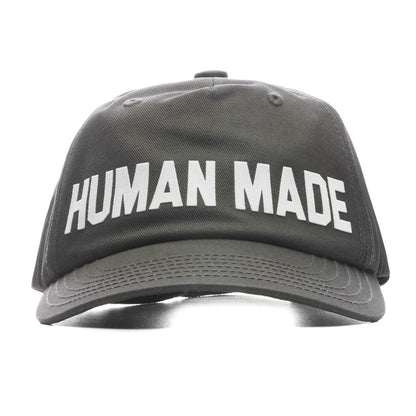 5 Panel Twill Cap - Charcoal